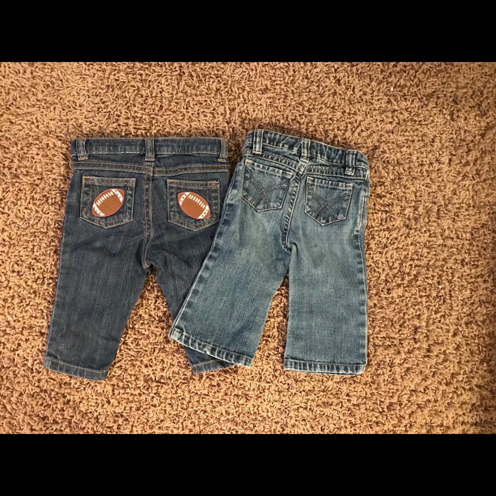 Bundle of 6 month jeans